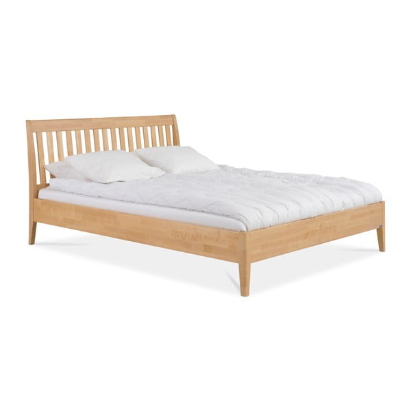 Ručne vyrobená posteľ z masívneho brezového dreva Kiteen Matinea, 180 x 200 cm