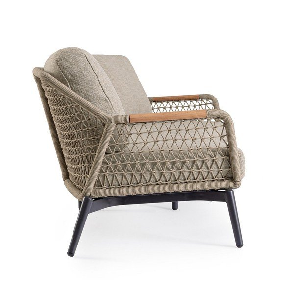 Svetlohnedá záhradná pohovka z masívu akácie Eulero – Bizzotto-image-3