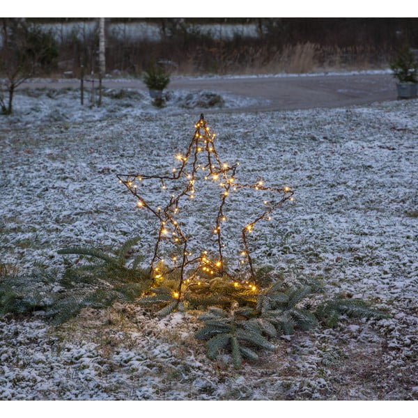 Čierna vianočná svetelná dekorácia Foldy - Star Trading-image-4