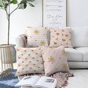 Textilné obliečky na vankúše s vianočným motívom v súprave 4 ks 43x43 cm - Mila Home