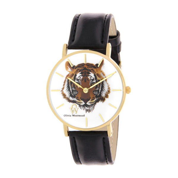 Dámske hodinky s remienkom v čiernej farbe Olivia Westwood Peronna