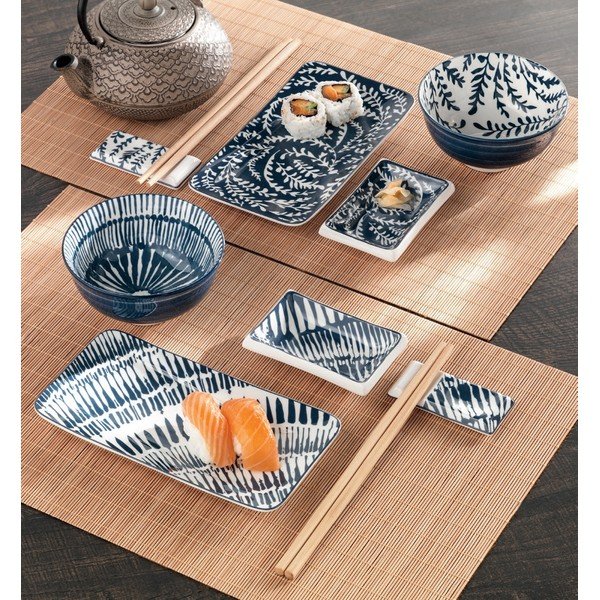 Porcelánová súprava na sushi 12 ks – Brandani-image-1