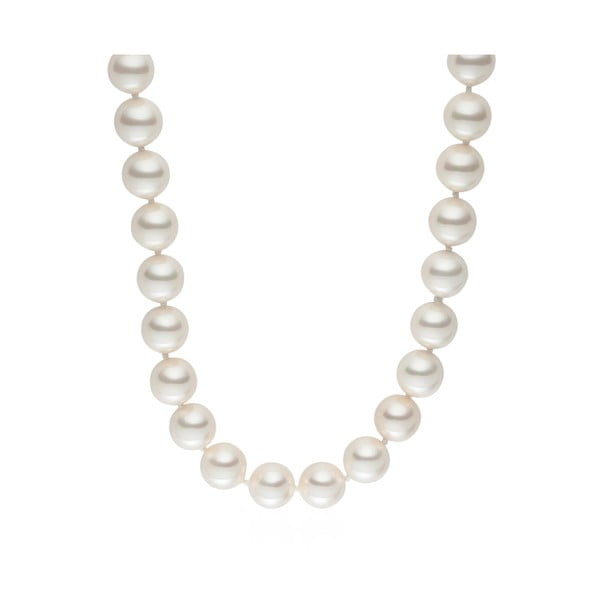 Perlový náhrdelník Pearls Of London Pearl Elegance White, 80 cm