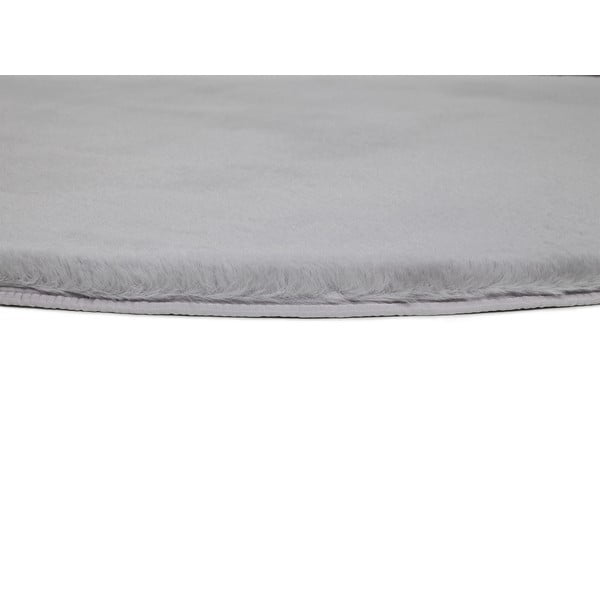 Sivý koberec Universal Fox Liso, Ø 120 cm-image-2
