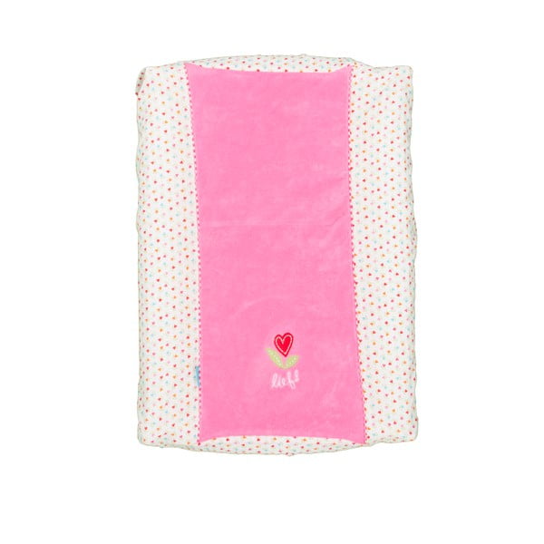 Ružový ochranný poťah na matrac s uterákom Tiseco Home Studio, 55 x 75