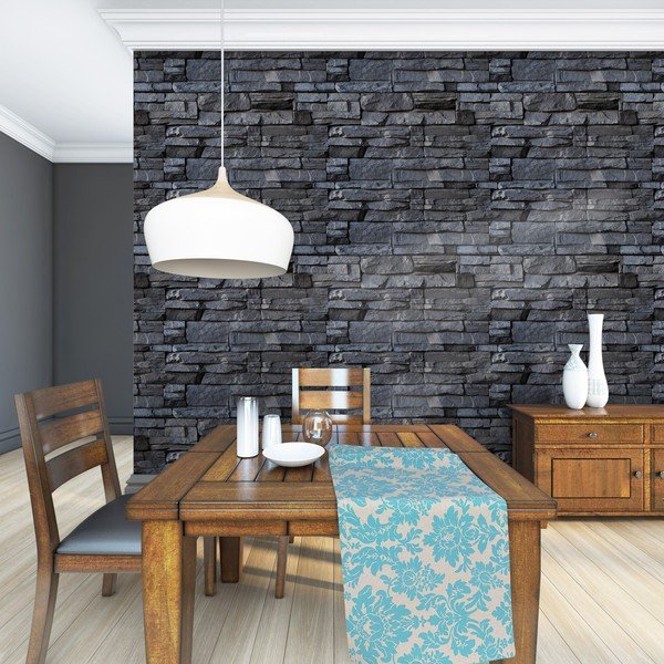 Dekoratívna samolepka na stenu Ambiance Volcanic Stone, 40 × 40 cm-image-4