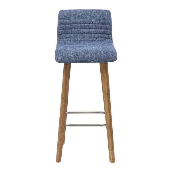 Modrá barová stolička Kare Design Lara