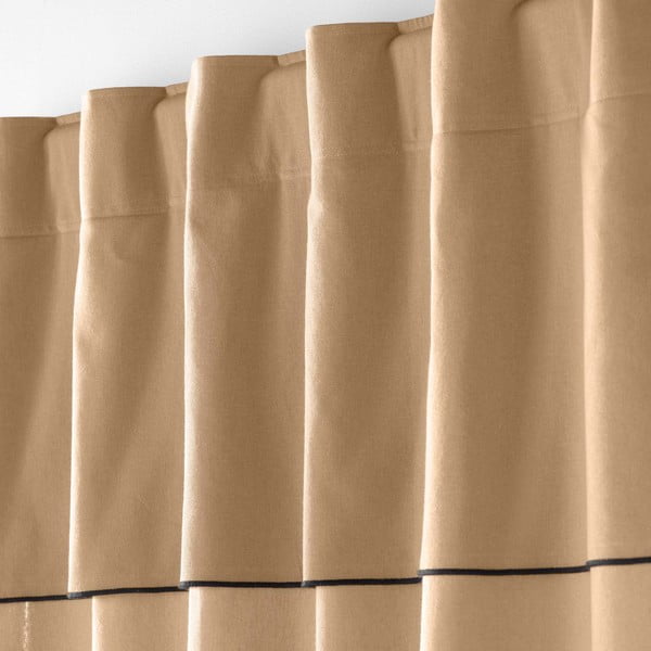 Svetlohnedý záves 140x240 cm Mistraline – douceur d'intérieur-image-1