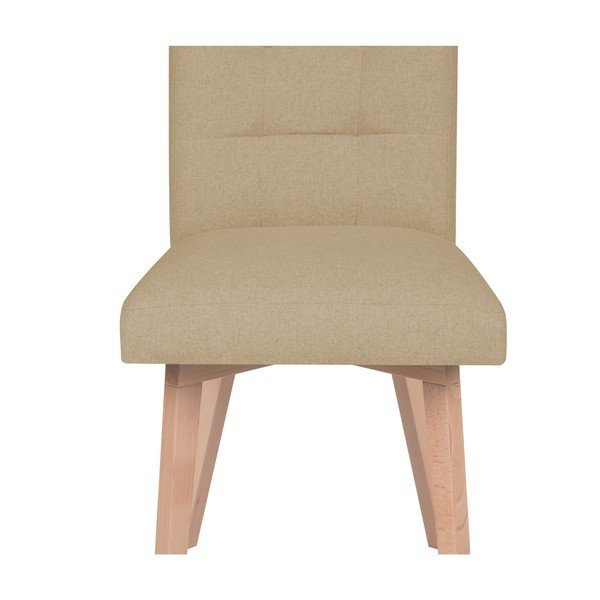 Béžová jedálenská stolička Mazzini Sofas Tulip-image-4