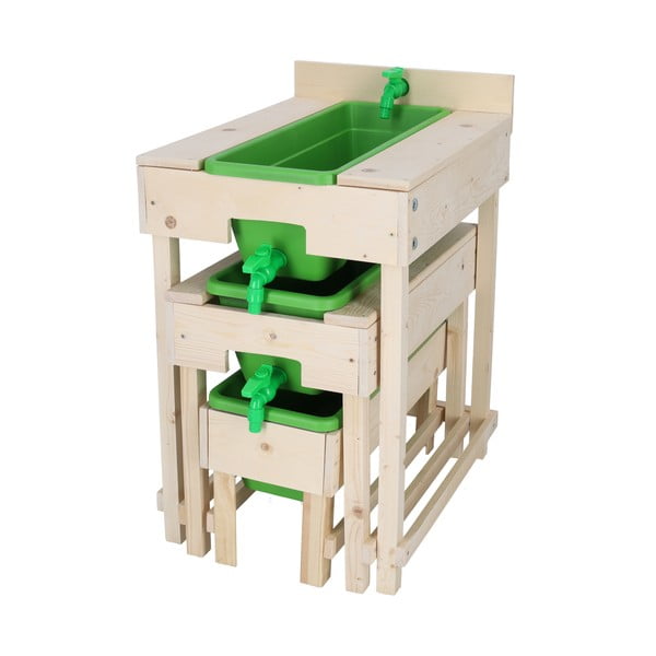 Záhradné umývadlá v súprave 3 ks – Esschert Design-image-1