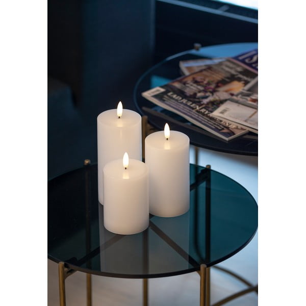 LED sviečky v súprave 3 ks (výška  15 cm) Sille Exclusive – Sirius-image-1