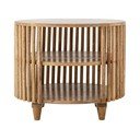 Okrúhly konferenčný stolík z mangového dreva v prírodnej farbe ø 60 cm Sali – Bloomingville