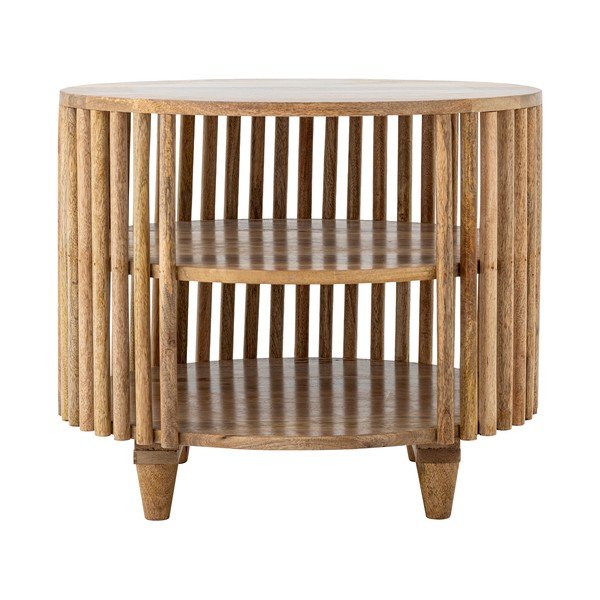 Okrúhly konferenčný stolík z mangového dreva v prírodnej farbe ø 60 cm Sali – Bloomingville