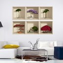 Sada 6 samolepiek s 3D efektom Ambiance Home