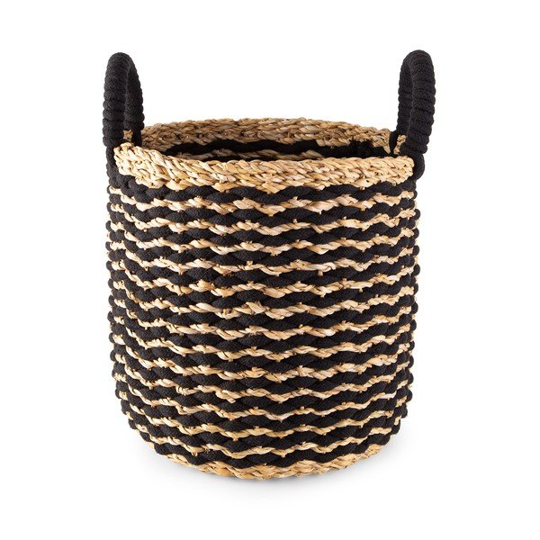 Úložný košík z morskej trávy Compactor, ø 30 cm-image-3