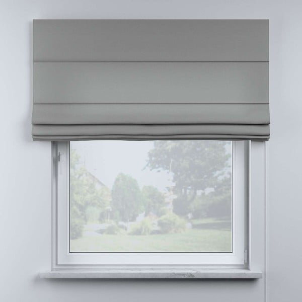 Sivá rímska roleta 170x100 cm Happiness - Yellow Tipi-image-1