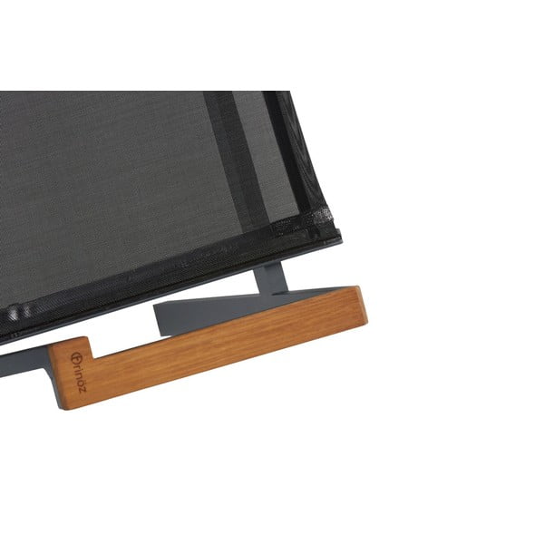 Čierne kovové záhradné stoličky v súprave 6 ks Ottowa – Floriane Garden-image-3