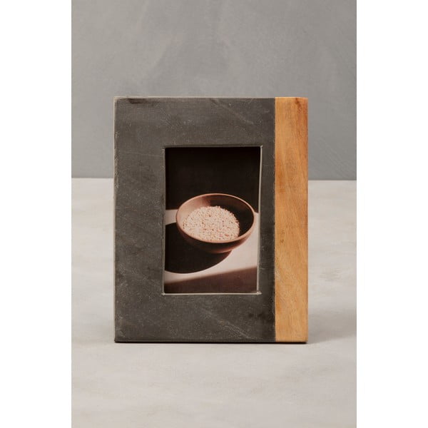 Sivý kamenný rámček 18x23 cm Kata – Premier Housewares-image-1