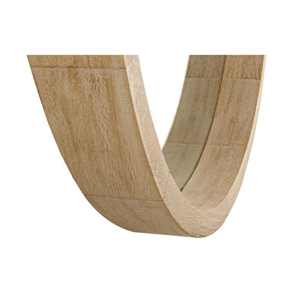 Nástenné zrkadlo s dreveným rámom ø 42 cm Tiziano – Bizzotto-image-2