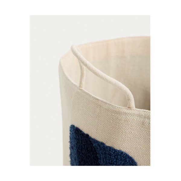 Slonovinový látkový detský kôš na hračky ø 45x30 cm Tandani – Kave Home-image-3