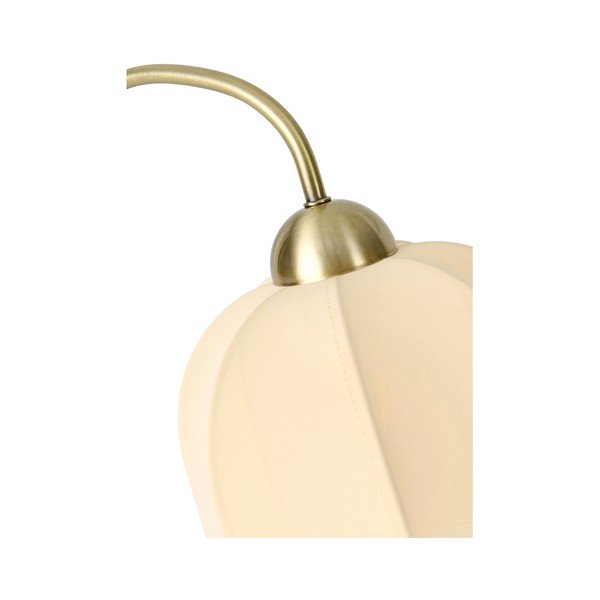 Biela/čierna látková stojacia lampa (výška  150 cm) Bell – Ellos Home-image-4