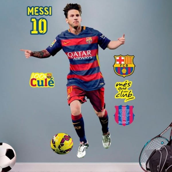 Samolepka FC Barcelone Messi