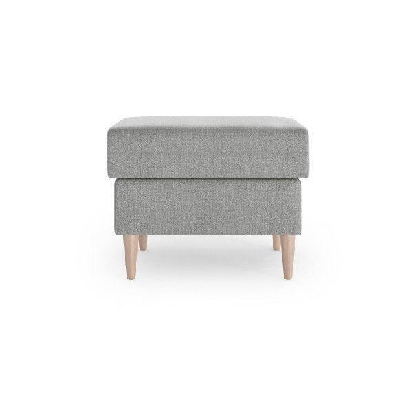 Sivý puf Mazzini Sofas Aubrieta, 60 × 45 cm-image-2