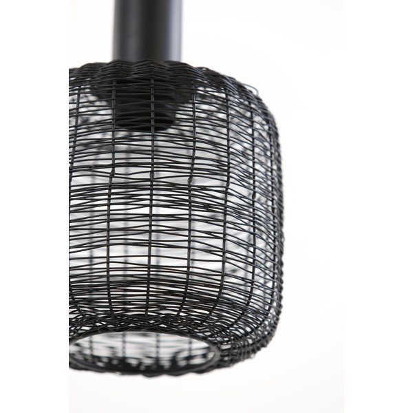 Čierna stolová lampa (výška 58 cm) Lekang - Light & Living-image-3