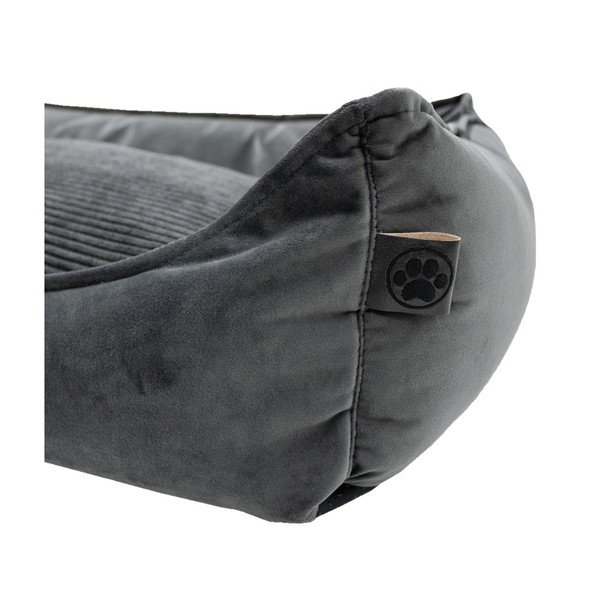 Antracitovosivý pelech pre psa Ego Dekor Cocoon, 60 x 40 cm-image-1