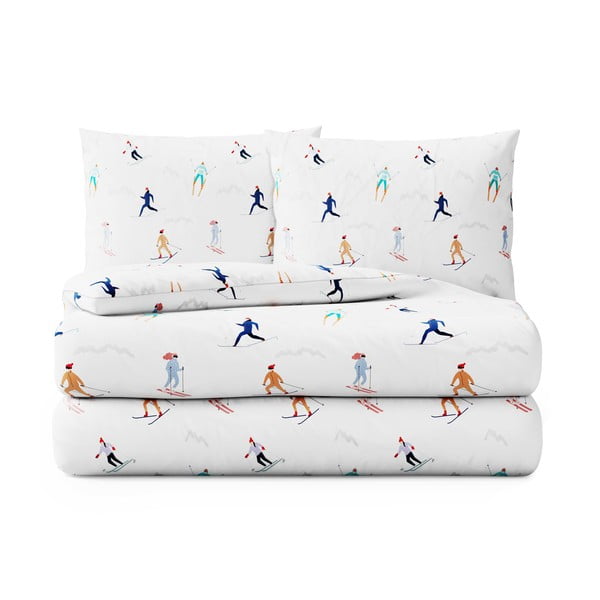 Flanelové obliečky na dvojlôžko AmeliaHome Snuggy Aspen, 200 x 200 cm-image-4