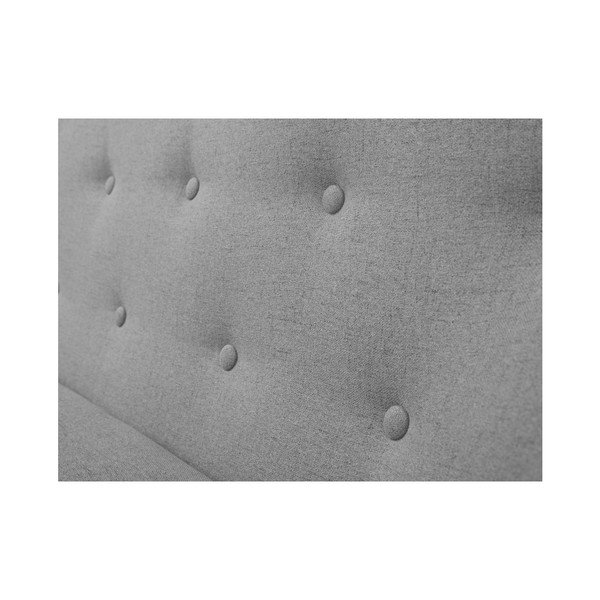 Svetlosivá dvojmiestna pohovka s hnedými nohami Mazzini Sofas Piemont-image-4