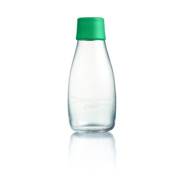 Sýtozelená sklenená fľaša ReTap s doživotnou zárukou, 300 ml