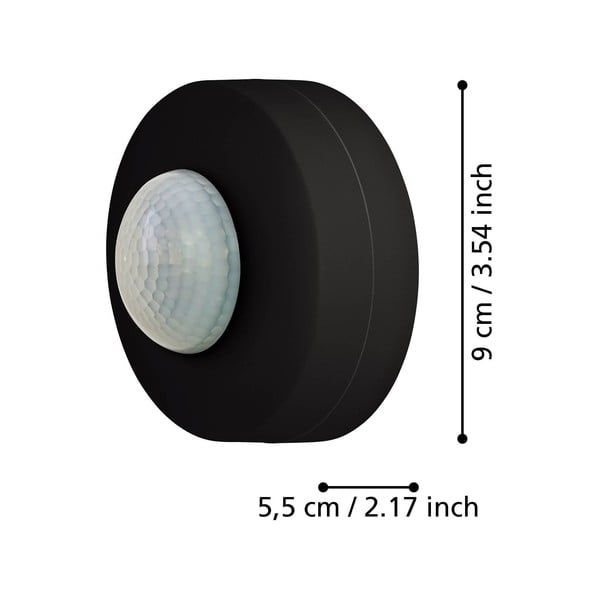 Nástenný pohybový senzor ø 9 cm DETECT ME 6 – EGLO-image-2