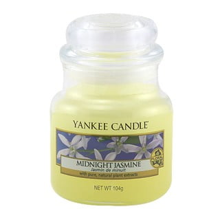 Vonná sviečka Yankee Candle Polnočný Jazmín, doba horenia 25 - 40 hodín