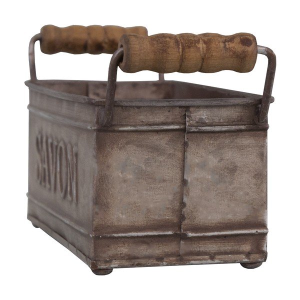 Tmavosivá kovová mydelenka - Antic Line-image-1