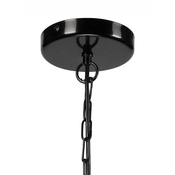 Čierne závesné svietidlo - LAMKUR-image-4