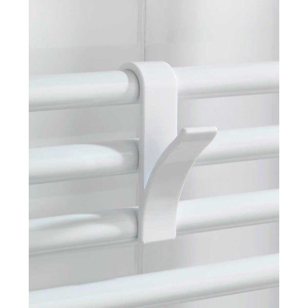 Biele závesné plastové háčiky v súprave 2 ks – Wenko-image-2