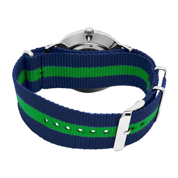 Pánske hodinky Madison Stripe Green/Blue-image-1