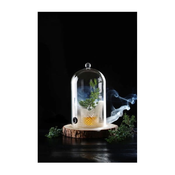 Sklenený koktejlový poklop s prieduchom Hendi-image-3