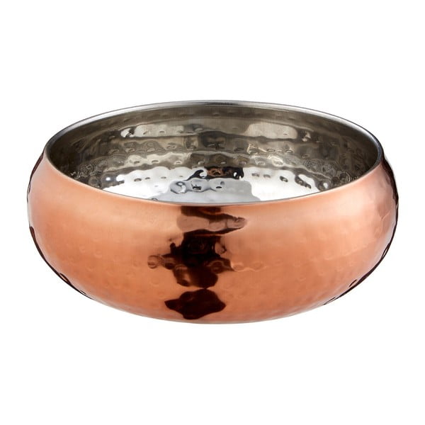 Dekoratívna misa vo farbe ružového zlata Premier Housewares Hammered, ⌀ 12 cm-image-1
