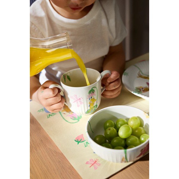 Porcelánová detská jedálenská súprava 3 ks Hammershøi Kids – Kähler Design-image-4