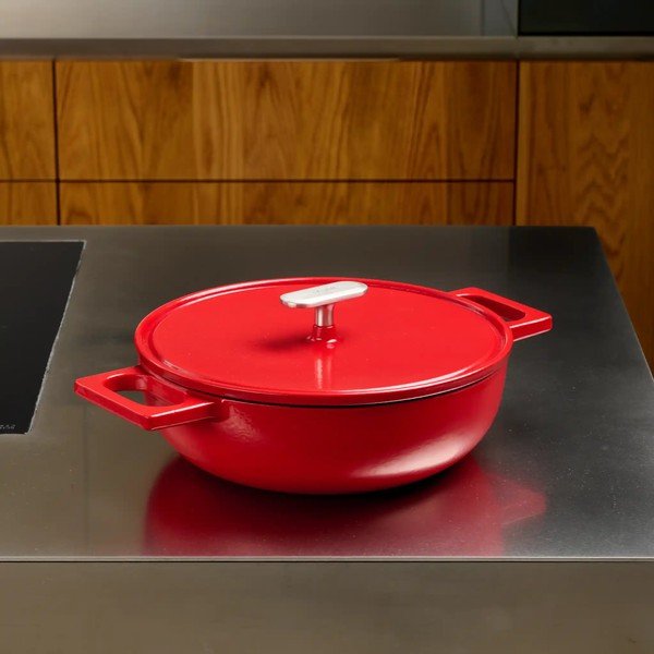 Liatinová panvica s pokrievkou ø 26 cm tegame Mattia 3.0 – FABINI-image-4