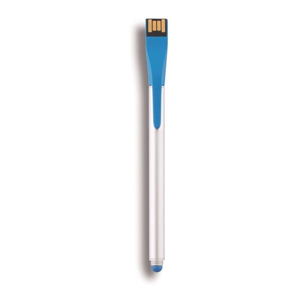 Stylus s USB diskom Point 4GB, modrý