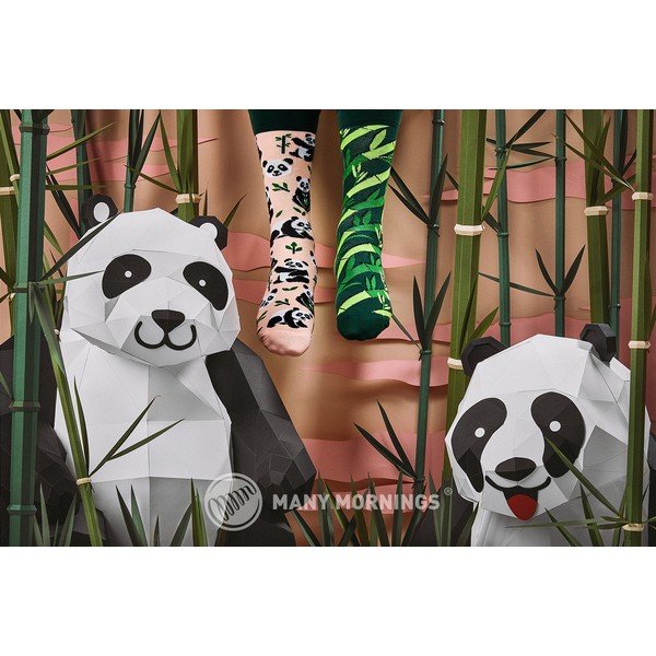 Ponožky Many Mornings Sweet Panda, veľ. 39-42-image-1