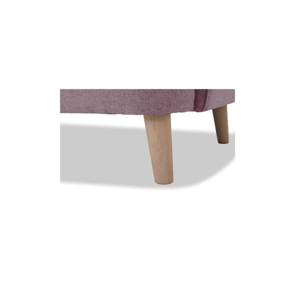 Ružová trojmiestna pohovka Vivonita Eden-image-3