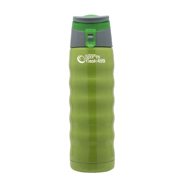 Zelená športová fľaša Pioneer, 480 ml