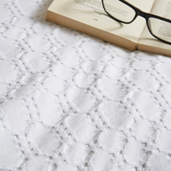 Biele bavlnené obliečky na jednolôžko 135x200 cm - Bianca-image-4