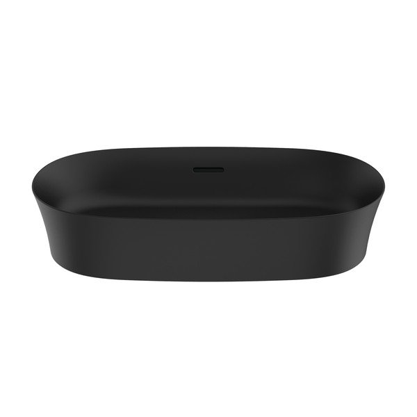 Matne čierne keramické umývadlo 60x38 cm Ipalyss – Ideal Standard-image-3