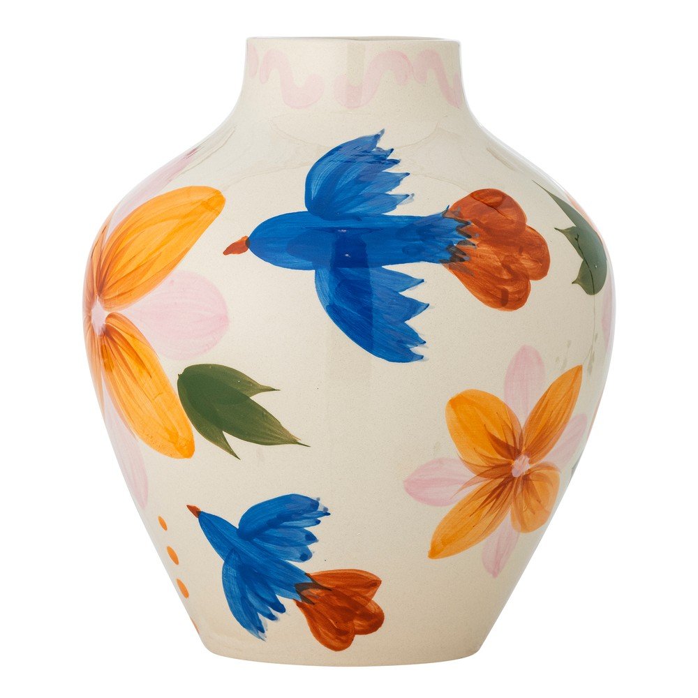 Kameninová ručne maľovaná váza (výška 27 cm) Maricala – Bloomingville