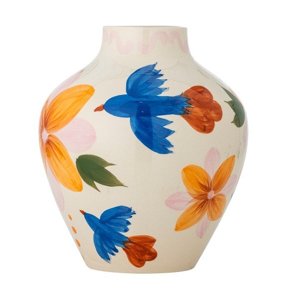 Kameninová ručne maľovaná váza (výška  27 cm) Maricala – Bloomingville